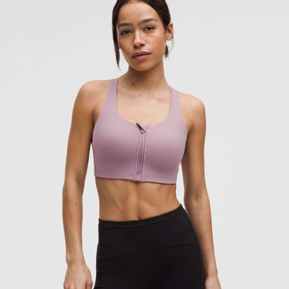 Lululemon Energy Zip-Front Bra *High-Support, B–G Cups - 32D - Picture 1 of 8